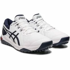 Asics Gel-Course Glide Golf Shoes White/Midnight 8 Asics Gel-Course Glide Golf Shoes White/Midnight -Cheap Golf Apparel Store asics gel course glide golf shoes white midnight front itempicture
