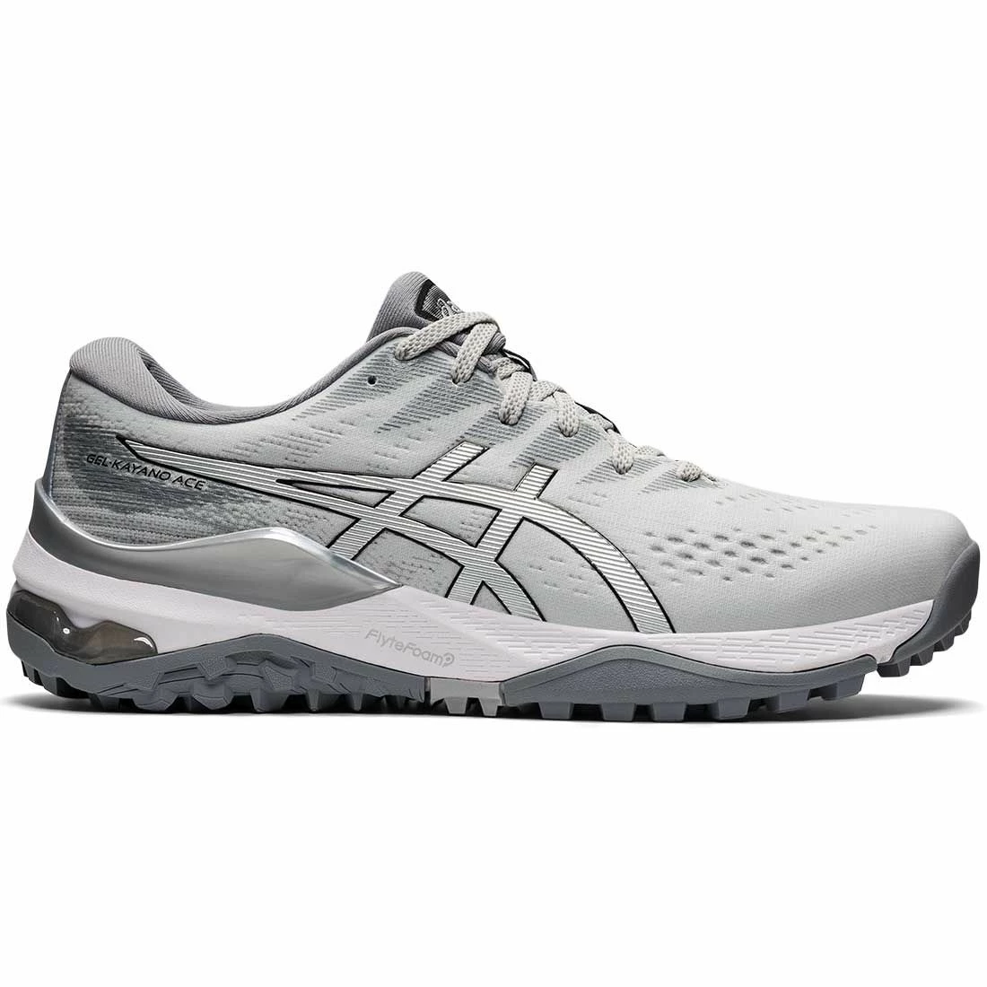 Asics Gel-Kayano Ace Golf Shoes Glacier Grey/Pure Silver 1 Asics Gel-Kayano Ace Golf Shoes Glacier Grey/Pure Silver