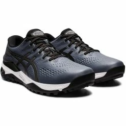 Asics Gel-Kayano Ace Golf Shoes Metropolis/Gunmetal -Cheap Golf Apparel Store asics gel kayano ace golf shoes metropolis gunmetal pair itempicture