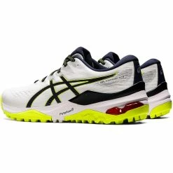 Asics Gel-Kayano Ace Golf Shoes White/Midnight 10 Asics Gel-Kayano Ace Golf Shoes White/Midnight -Cheap Golf Apparel Store asics gel kayano ace golf shoes white midnight back itempicture