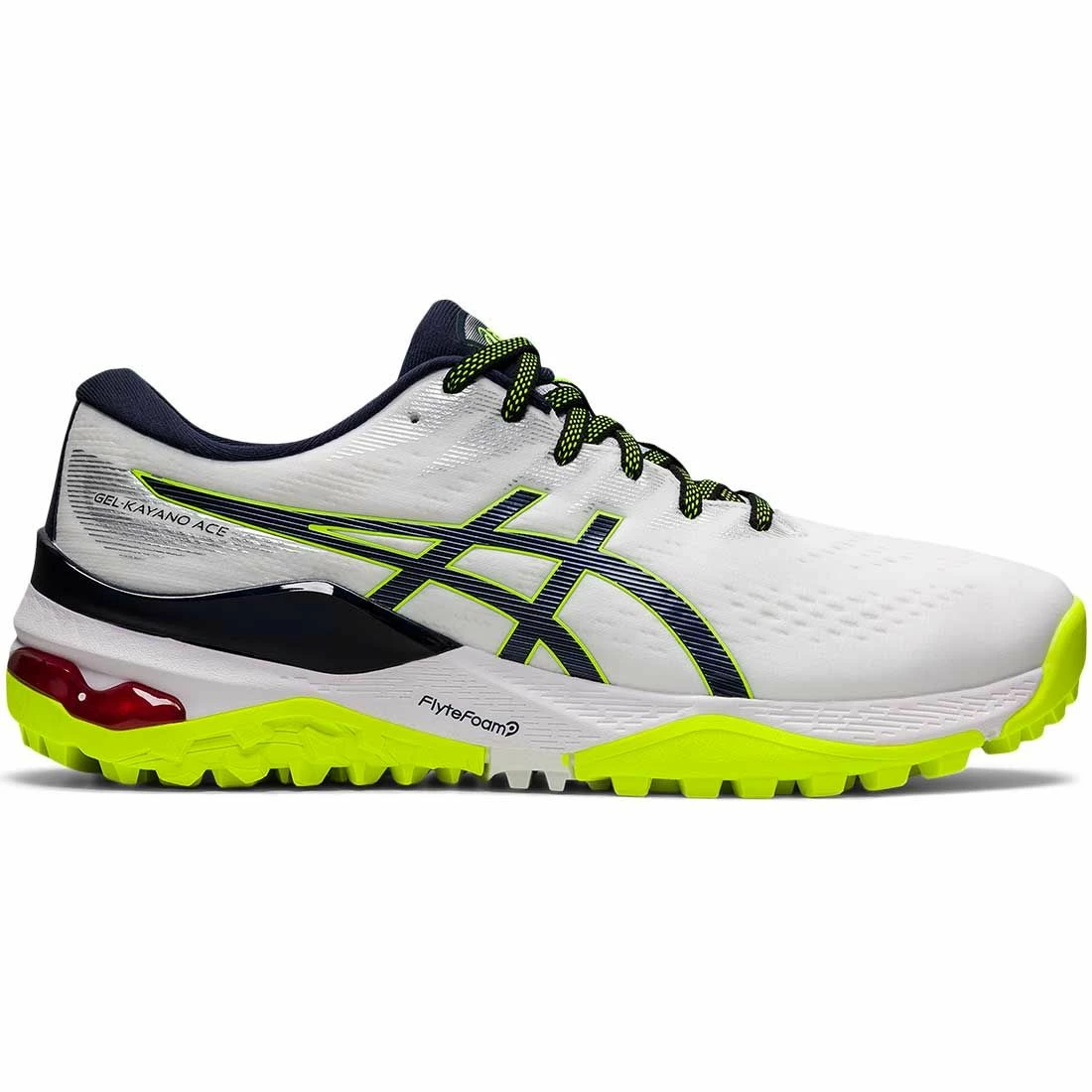 Asics Gel-Kayano Ace Golf Shoes White/Midnight 1 Asics Gel-Kayano Ace Golf Shoes White/Midnight
