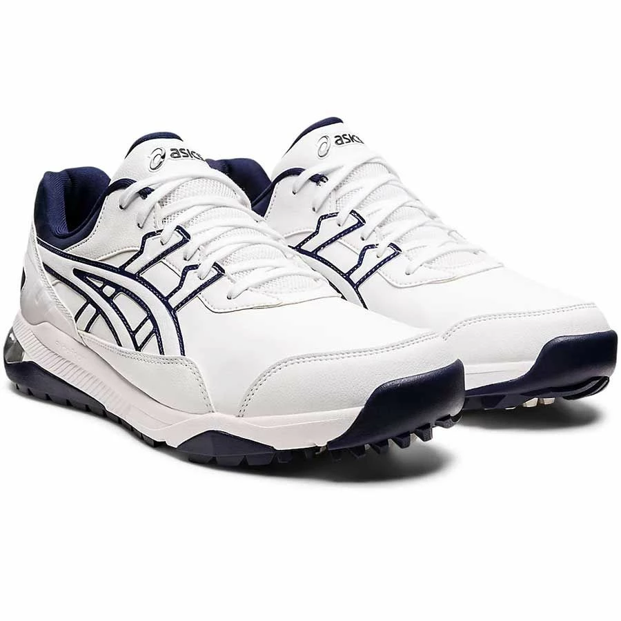 Asics Gel-Preshot Golf Shoes White/White 3 Asics Gel-Preshot Golf Shoes White/White - Image 3