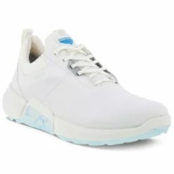 Ecco BIOM H4 Golf Shoes White/Ice -Cheap Golf Apparel Store ecco biom h4 golf shoes white ice front itempicture