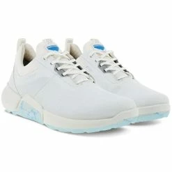 Ecco BIOM H4 Golf Shoes White/Ice -Cheap Golf Apparel Store ecco biom h4 golf shoes white ice pair itempicture
