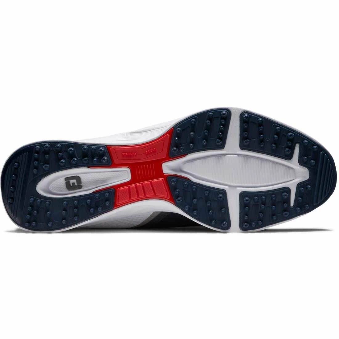 FootJoy FJ Fuel Golf Shoes Navy/White/Red 2 FootJoy FJ Fuel Golf Shoes Navy/White/Red - Image 2