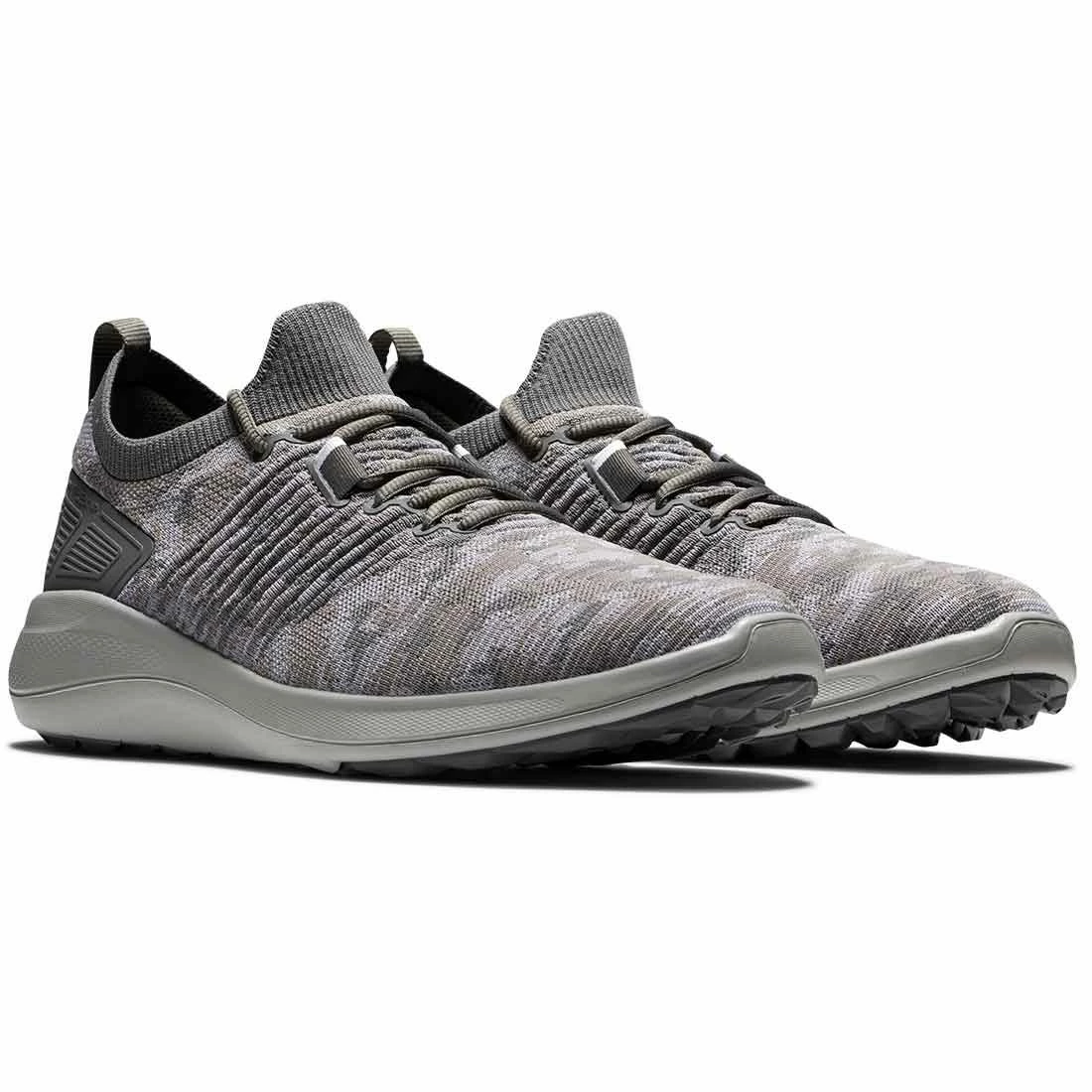 FootJoy Flex XP Golf Shoes Grey Camo Knit 4 FootJoy Flex XP Golf Shoes Grey Camo Knit - Image 4