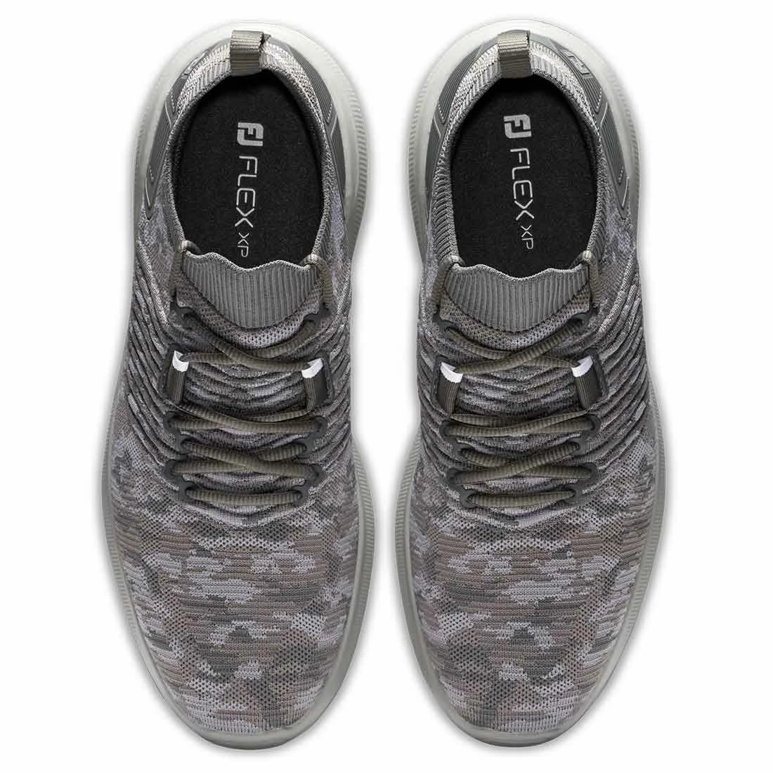 FootJoy Flex XP Golf Shoes Grey Camo Knit 6 FootJoy Flex XP Golf Shoes Grey Camo Knit - Image 6