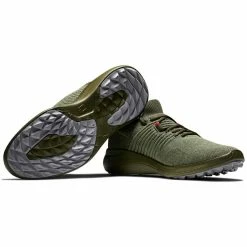 FootJoy Flex XP Golf Shoes Olive Knit -Cheap Golf Apparel Store footjoy flex xp golf shoes olive toe sole itempicture