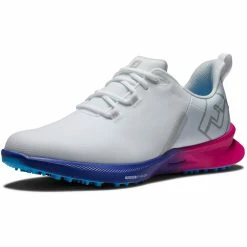 FootJoy Fuel Sport Golf Shoes White/Pink -Cheap Golf Apparel Store footjoy fuel sport golf shoes white pink 55455 toe itempicture