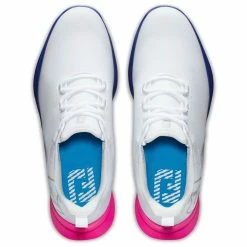 FootJoy Fuel Sport Golf Shoes White/Pink -Cheap Golf Apparel Store footjoy fuel sport golf shoes white pink 55455 top itempicture