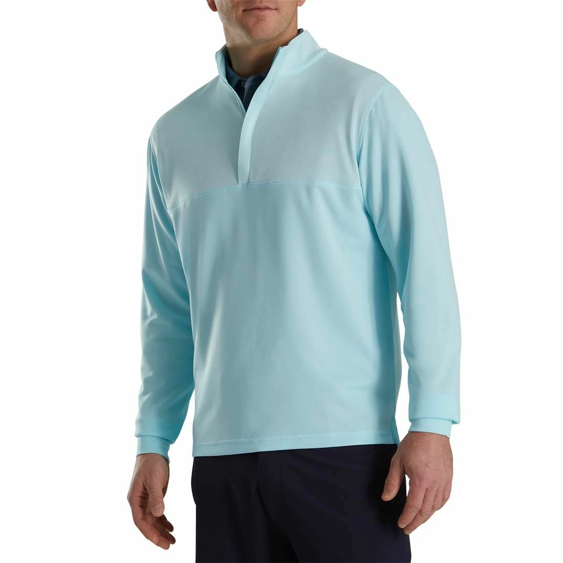 FootJoy Heather Yoke Half Zip Pullover 1 FootJoy Heather Yoke Half Zip Pullover