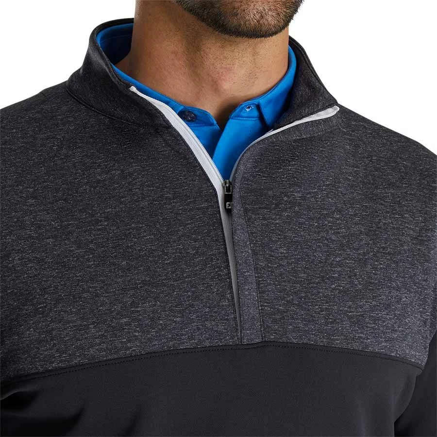 FootJoy Heather Yoke Half Zip Pullover 9 FootJoy Heather Yoke Half Zip Pullover - Image 9
