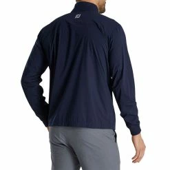FootJoy HydroKnit Pullover -Cheap Golf Apparel Store footjoy hydroknit pullover navy back itempicture