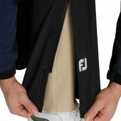 FootJoy HydroTour Rain Pants -Cheap Golf Apparel Store footjoy hydrotour rain pants black detail itempicture