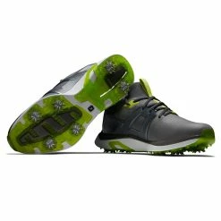 FootJoy HyperFlex Golf Shoes Grey/Lime -Cheap Golf Apparel Store footjoy hyperflex golf shoes grey lime 51044 pair2 itempicture