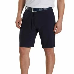 FootJoy Lightweight Shorts -Cheap Golf Apparel Store footjoy lightweight shorts navy front itempicture