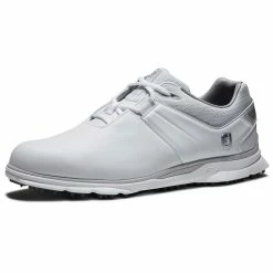 FootJoy Pro SL Golf Shoes White -Cheap Golf Apparel Store footjoy pro sl golf shoes white 53070 front itempicture