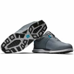 FootJoy Pro SL Sport Golf Shoes Grey/Reef Blue -Cheap Golf Apparel Store footjoy pro sl sport golf shoes grey reef blue 53855 beauty itempicture