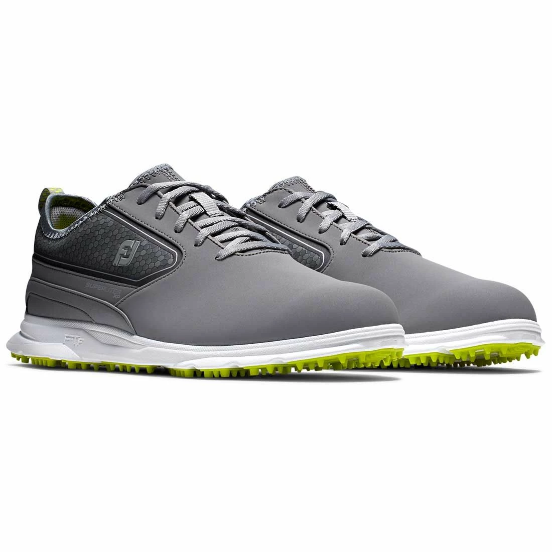 FootJoy Superlites XP Golf Shoes Grey/Lime 4 FootJoy Superlites XP Golf Shoes Grey/Lime - Image 4