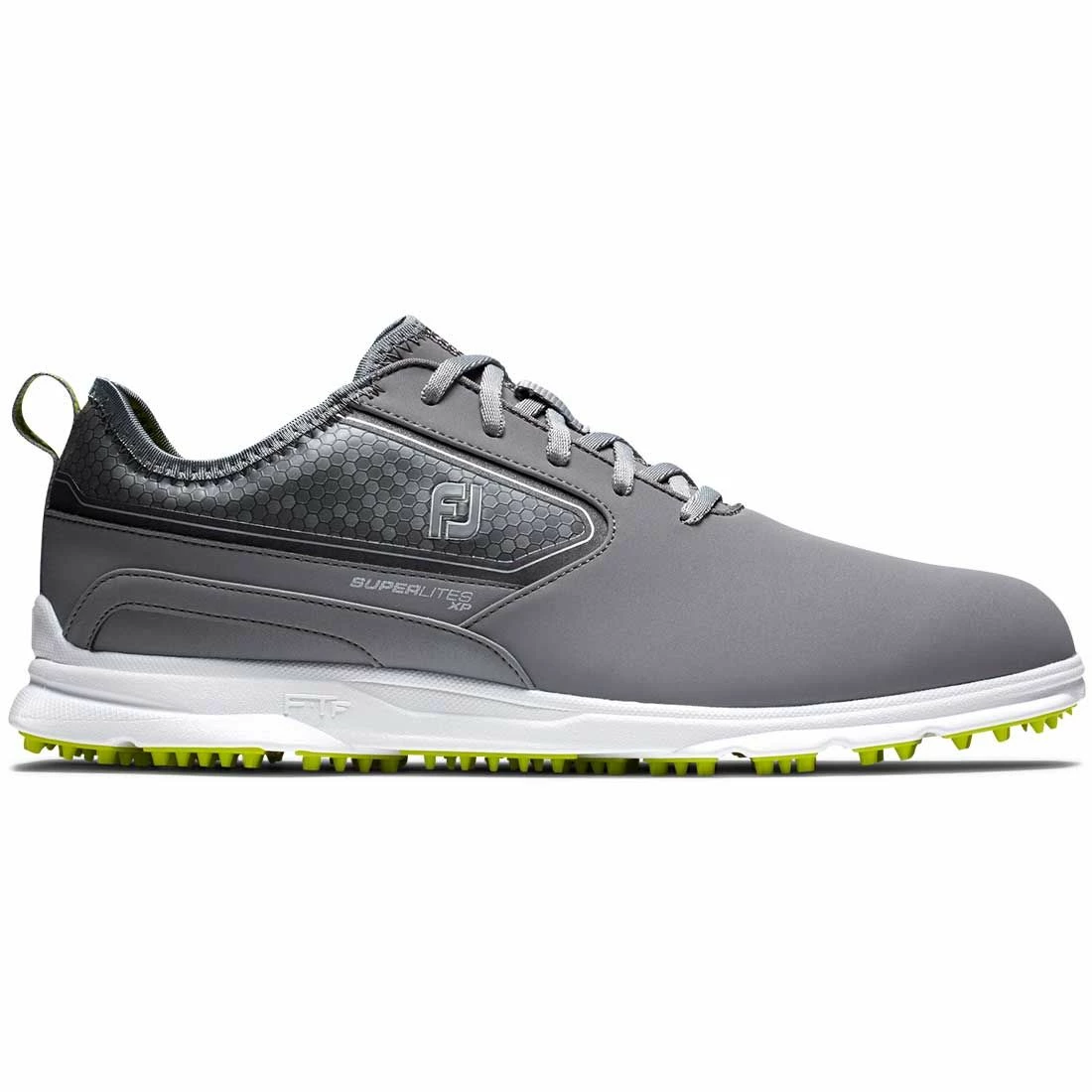 FootJoy Superlites XP Golf Shoes Grey/Lime 1 FootJoy Superlites XP Golf Shoes Grey/Lime