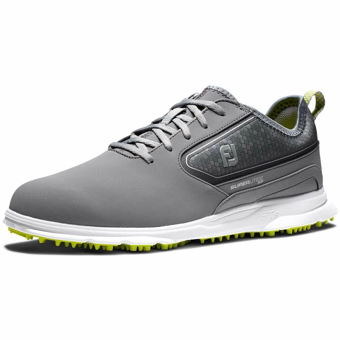 FootJoy Superlites XP Golf Shoes Grey/Lime 3 FootJoy Superlites XP Golf Shoes Grey/Lime - Image 3