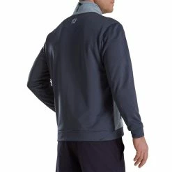 FootJoy ThermoSeries Hybrid Jacket -Cheap Golf Apparel Store footjoy thermoseries hybrid jacket charcoal grey back itempicture
