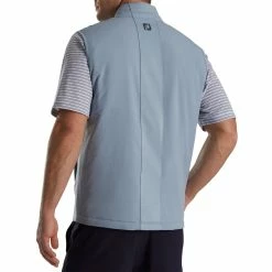 FootJoy ThermoSeries Vest -Cheap Golf Apparel Store footjoy thermoseries vest grey back itempicture