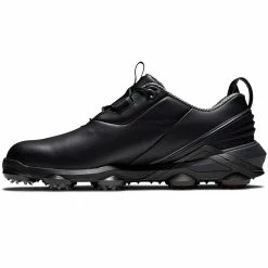 FootJoy Tour Alpha Golf Shoes Black/Red -Cheap Golf Apparel Store footjoy tour alpha golf shoes black red side itempicture