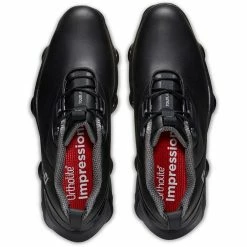 FootJoy Tour Alpha Golf Shoes Black/Red -Cheap Golf Apparel Store footjoy tour alpha golf shoes black red top itempicture