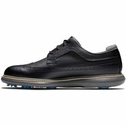 FootJoy Traditions Wing Tip Golf Shoes Black/Blue/Grey 10 FootJoy Traditions Wing Tip Golf Shoes Black/Blue/Grey -Cheap Golf Apparel Store footjoy traditions wing tip golf shoes black blue grey instep itempicture