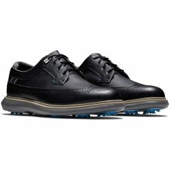 FootJoy Traditions Wing Tip Golf Shoes Black/Blue/Grey 11 FootJoy Traditions Wing Tip Golf Shoes Black/Blue/Grey -Cheap Golf Apparel Store footjoy traditions wing tip golf shoes black blue grey pair itempicture