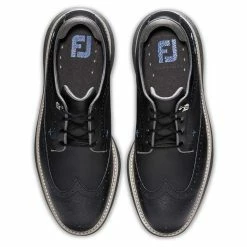 FootJoy Traditions Wing Tip Golf Shoes Black/Blue/Grey 14 FootJoy Traditions Wing Tip Golf Shoes Black/Blue/Grey -Cheap Golf Apparel Store footjoy traditions wing tip golf shoes black blue grey top itempicture