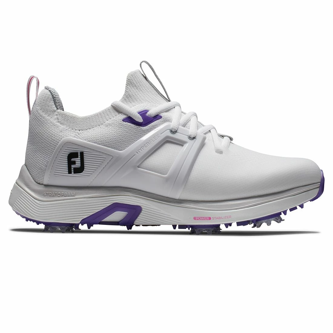 FootJoy Women's HyperFlex Golf Shoes White/Grey 1 FootJoy Women's HyperFlex Golf Shoes White/Grey
