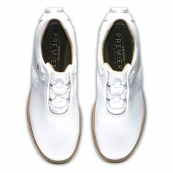 FootJoy Women's Premiere Series BOA Golf Shoes White -Cheap Golf Apparel Store footjoy womens premiere series boa golf shoes white top