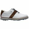 FootJoy Women's Premiere Series Golf Shoes White/Leopard