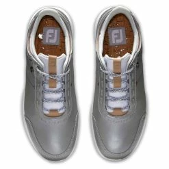 FootJoy Women's Stratos Golf Shoes Grey -Cheap Golf Apparel Store footjoy womens stratos golf shoes grey top itempicture