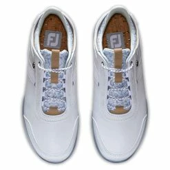 FootJoy Women's Stratos Golf Shoes White/Fashion -Cheap Golf Apparel Store footjoy womens stratos golf shoes white fashion top itempicture