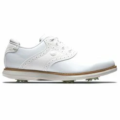 FootJoy Women's Traditions Saddle Golf Shoes White