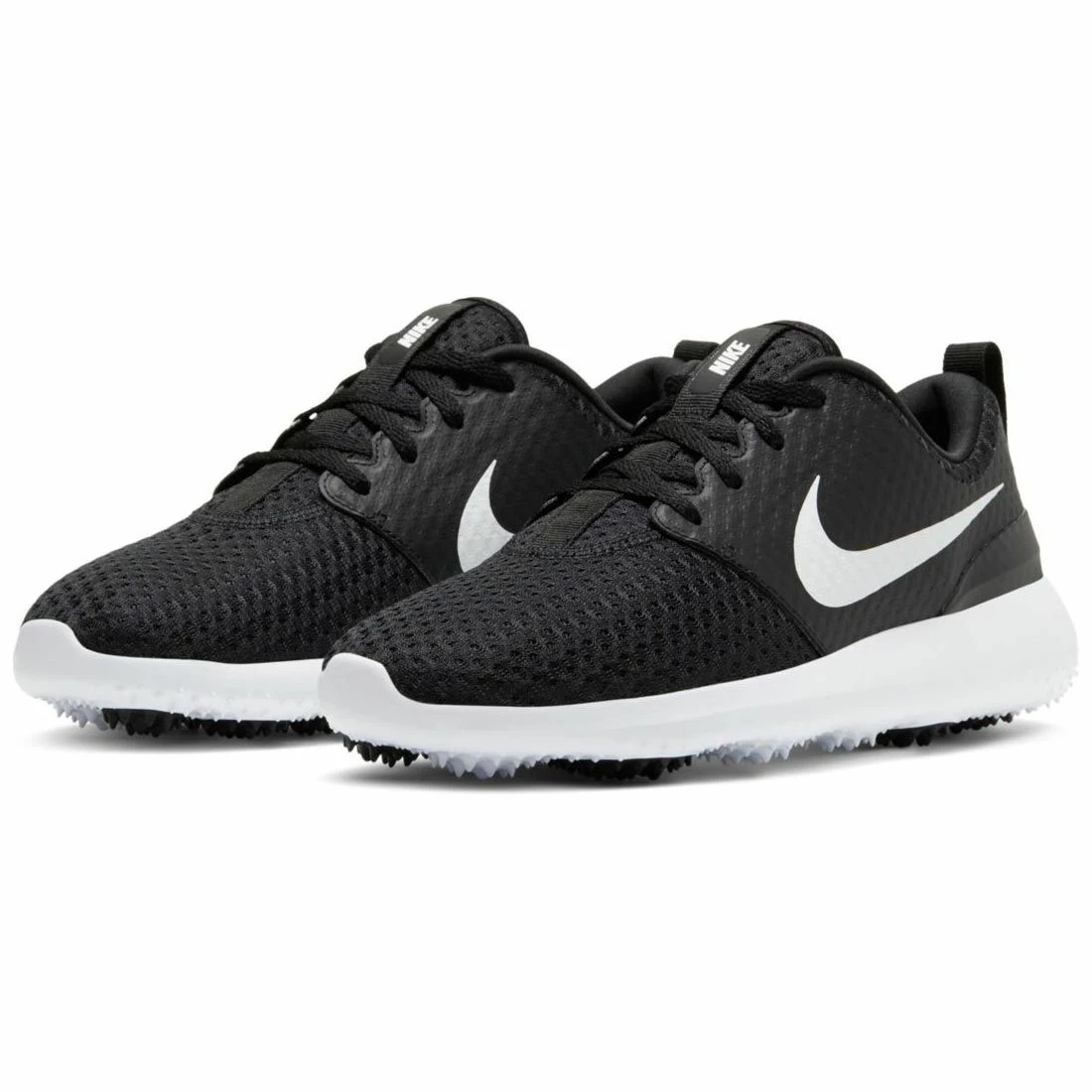 Nike Women's Roshe G Golf Shoes Black/Metallic White 3 Nike Women's Roshe G Golf Shoes Black/Metallic White - Image 3