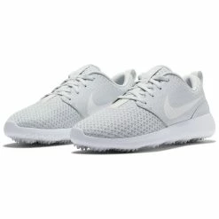 Nike Women's Roshe G Golf Shoes Pure Platinum/White -Cheap Golf Apparel Store golf shoes nike women s roshe g golf shoes pure platinum pair itempicture