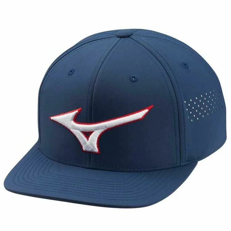 Mizuno Tour Flat Snapback Hat 3 Mizuno Tour Flat Snapback Hat - Image 3