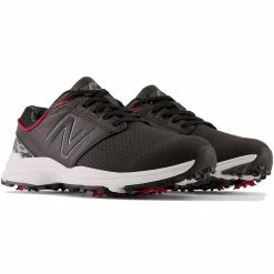 New Balance Brighton Golf Shoes Black/Red -Cheap Golf Apparel Store new balance brighton golf shoes black red pair itempicture