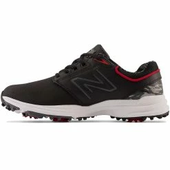 New Balance Brighton Golf Shoes Black/Red -Cheap Golf Apparel Store new balance brighton golf shoes black red spine itempicture