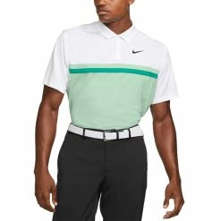 Nike Dri-FIT Victory Colorblock Polo 13 Nike Dri-FIT Victory Colorblock Polo -Cheap Golf Apparel Store nike 2022 dri fit victory colorblock polo white enamel green itempicture