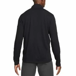 Nike Dri-FIT Victory Pullover -Cheap Golf Apparel Store nike 2022 dri fit victory pullover black back itempicture