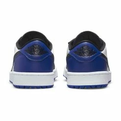 Nike Air Jordan 1 Low G Golf Shoes White/Black/Sport Royal -Cheap Golf Apparel Store nike air jordan 1 low g golf shoes white black sport royal back itempicture