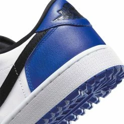 Nike Air Jordan 1 Low G Golf Shoes White/Black/Sport Royal -Cheap Golf Apparel Store nike air jordan 1 low g golf shoes white black sport royal detail 1 itempicture