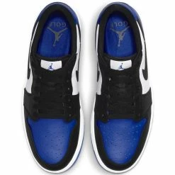 Nike Air Jordan 1 Low G Golf Shoes White/Black/Sport Royal -Cheap Golf Apparel Store nike air jordan 1 low g golf shoes white black sport royal top itempicture