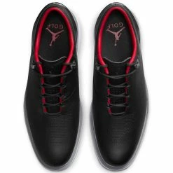 Nike Jordan ADG 4 Golf Shoes Black/White/Cement Grey 11 Nike Jordan ADG 4 Golf Shoes Black/White/Cement Grey -Cheap Golf Apparel Store nike air jordan adg 4 golf shoes black white cement grey top itempicture