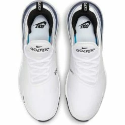 Nike Air Max 270 G Golf Shoes White/Black/Platinum -Cheap Golf Apparel Store nike air max 270 g golf shoes white black platinum tops itempicture
